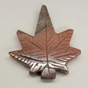 Ocean Jasper Cannabis Leaf Stone Carving, Weed Leaf, Ocean Jasper Stone